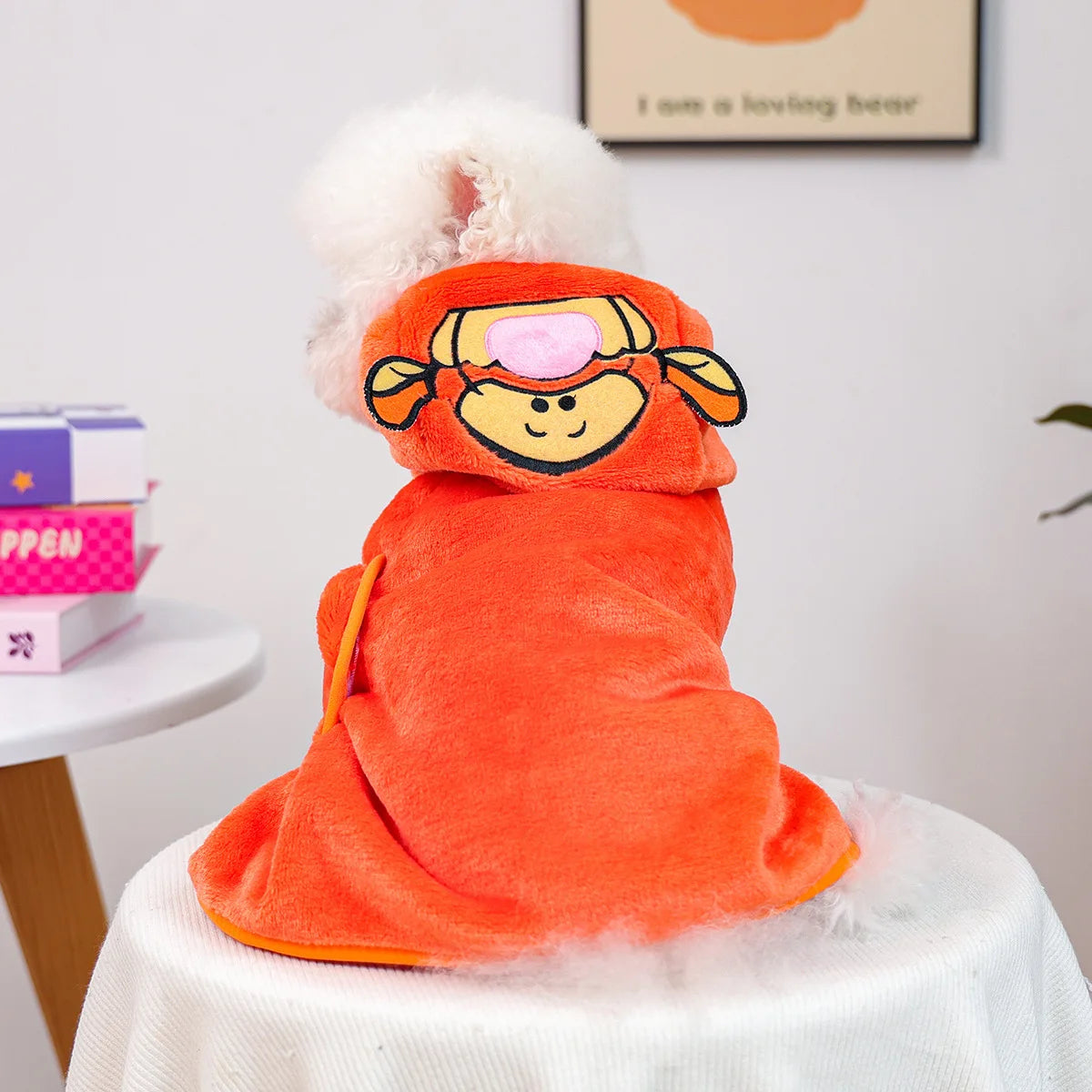 PETCIRCLE pet clothes small dog cute dog cartoon bath towel bathrobe cat nightgown collection