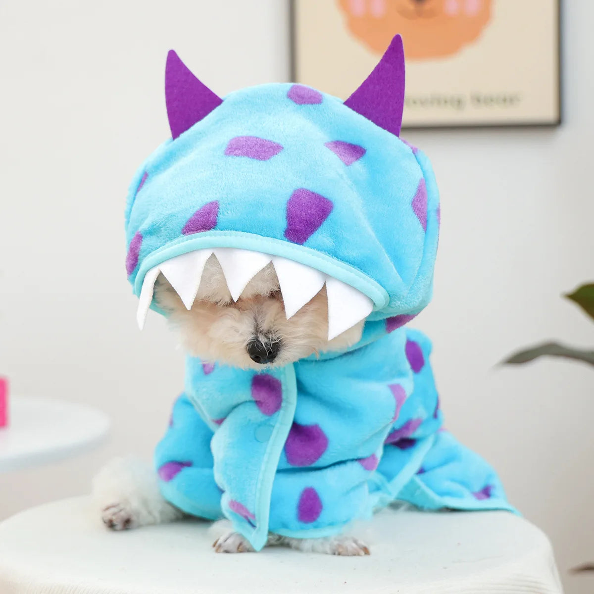 PETCIRCLE pet clothes small dog cute dog cartoon bath towel bathrobe cat nightgown collection