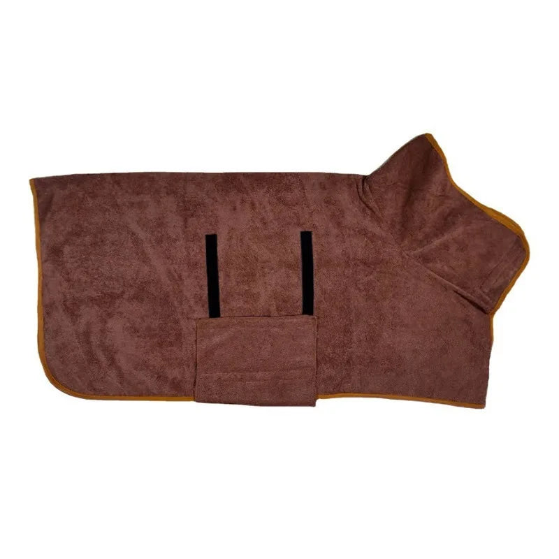 New Dog Bathrobe Absorbent Pet Quick Drying Bath Towel Dog Bath Towel Large Small Dogs Clean Absorbent Bathrobe Cat Pet Products