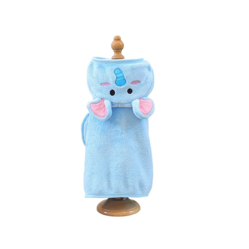 PETCIRCLE pet clothes small dog cute dog cartoon bath towel bathrobe cat nightgown collection