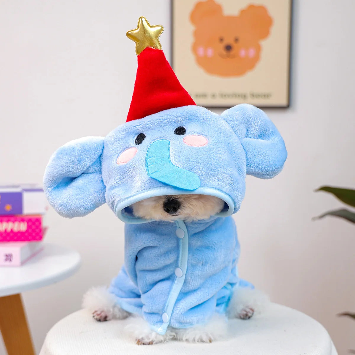 PETCIRCLE pet clothes small dog cute dog cartoon bath towel bathrobe cat nightgown collection